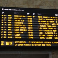 Photo taken at Firenze Santa Maria Novella Railway Station (ZMS) by R on 5/8/2013