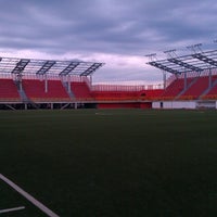 Photo taken at Stadion Bojan Majić | FK Voždovac by Ime P. on 3/29/2013