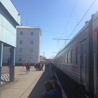 Photo taken at Perm-2 Train Station by Taras G. on 5/5/2013