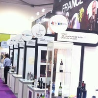 Photo taken at Aquitaine booth on Wine Spirit Asia 2014 by Julien L. on 4/8/2014