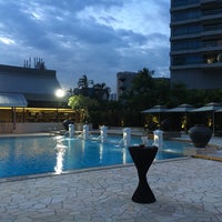 Photo taken at Pool @ Parkroyal Hotel by Chris G. on 6/28/2016