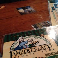 Photo taken at Lambert&amp;#39;s Cafe by Black and G. on 4/28/2013