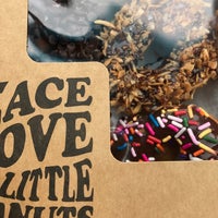 Photo taken at Peace, Love &amp;amp; Little Donuts by Kathleen B. on 6/23/2017