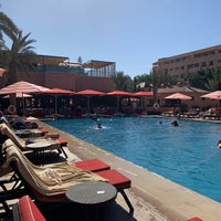 Foto scattata a Mövenpick Hotel Mansour Eddahbi Marrakech da Kathleen B. il 10/28/2022