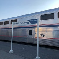 Photo taken at Klamath Falls Amtrak (KFS) by Maimie H. on 9/8/2018