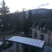 Photo taken at Hotel Prezydent Krynica-Zdroj by Akeem A. on 11/24/2015