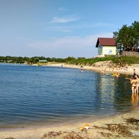 Photo taken at Пляж Орлик by Vadim V. on 8/18/2017