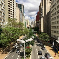 Photo taken at Viaduto Nove de Julho by Guilherme B. on 3/31/2017