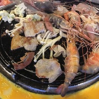 Photo taken at 삼겹살 치스 Korean cheese BBQ by Lobster Bucket by AcOniTe W. on 3/4/2017