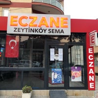 Photo taken at Zeytinköy Sema Eczanesi by Sema Y. on 10/30/2019