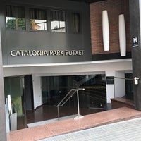 Photo taken at Hotel Catalonia Park Putxet by Katja W. on 4/23/2018