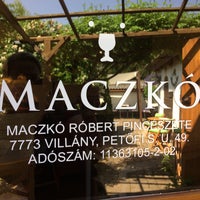Photo taken at Maczkó Róbert Pincészete by Boglárka B. on 4/30/2018