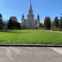 Photo taken at Парк МГУ by Sergei S. on 5/10/2021