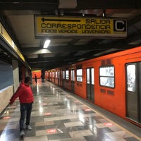 Photo taken at Metro La Raza (Líneas 3 y 5) by Arthur C. on 7/18/2022