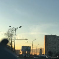 Photo taken at Ryazansky Avenue by Arthur C. on 11/8/2017