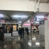 Photo taken at Metro Tacubaya (línea 9) by Arthur C. on 3/15/2022