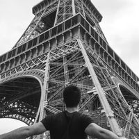 Photo taken at Pont Eiffel by Fatih T. on 6/19/2014