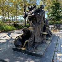 Photo taken at Immigrants Sculpture by Bernd on 9/7/2019