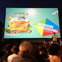 Photo taken at Motovun film festival by Gabi R. on 7/31/2013