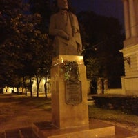 Photo taken at Academician Pavlov Monument by Роман З. on 7/25/2013