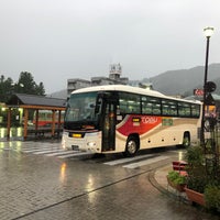 東武日光駅バス停 Otobus Terminali