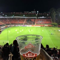 Photo taken at Estádio Manoel Barradas (Barradão) by Tiago A. on 9/10/2018