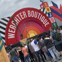 Photo taken at Werchter Boutique by Bianca H. on 6/16/2018