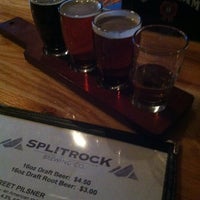 Photo taken at Splitrock Brew Pub at First Arena by Emily B. on 12/18/2013