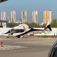 Photo taken at Heliport Moscow by Дмитрий Д. on 10/3/2021