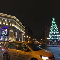 Photo taken at Lubyanskaya Square by Дмитрий Д. on 12/31/2015