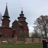 Photo taken at Церковь Иоанна Богослова на Ишне by Дмитрий Д. on 10/26/2016