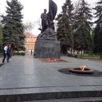 Photo taken at Памятник борцам Социалистической Революции by Дмитрий Д. on 5/9/2014