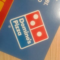 Photo taken at Domino&amp;#39;s Pizza by Thiago A. on 2/24/2013