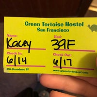 Photo taken at Green Tortoise Hostel by Kacey A. on 6/17/2019