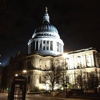 Photo taken at St Paul&amp;#39;s Cathedral by Theta S. on 4/13/2013