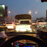 Photo taken at Ratchadaphisek Toll Plaza by iceseung on 12/1/2016