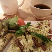Photo taken at Le Pain Quotidien by bea a. on 1/28/2013