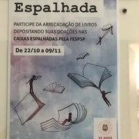 Photo taken at Fundação Escola de Sociologia e Política de São Paulo (FESPSP) by Carol D. on 10/30/2018