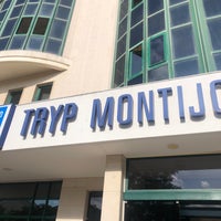 Photo taken at Tryp Montijo Parque Hotel by Nalan on 7/20/2023
