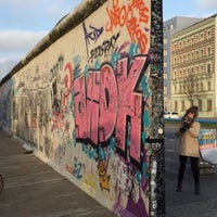 Photo taken at East Side Gallery by Tamara Z. on 11/26/2018