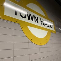 Photo taken at Town Hall Station (Main Concourse) by Spatial Media on 9/12/2020