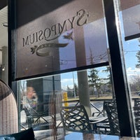 Photo taken at Symposium Cafe Restaurant Oakville by Spatial Media on 2/20/2023