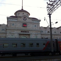 Photo taken at Izhevsk Railway Station by Timur A. on 5/13/2013