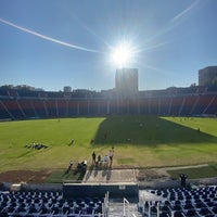 Photo taken at Estadio Azul by Ricardo M. on 5/14/2022
