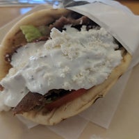 Photo taken at The Great Greek Mediterranean Cafe by Peggy Q. on 9/30/2018