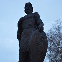 Photo taken at Памятник Александру Невскому by Alexandra on 11/2/2014