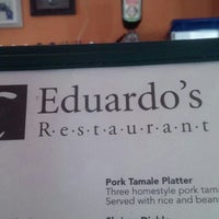 รูปภาพถ่ายที่ Eduardo&#39;s Mexican Restaurant โดย Diane C. เมื่อ 3/18/2016