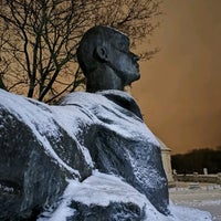 Photo taken at Памятник С. А. Есенину by Дмитрий Т. on 1/25/2020