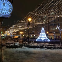 Photo taken at Главный фонтан. ЖК София by Танюша О. on 12/18/2018