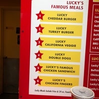 Photo taken at Lucky&amp;#39;s Famous Burgers by Booie on 1/20/2019